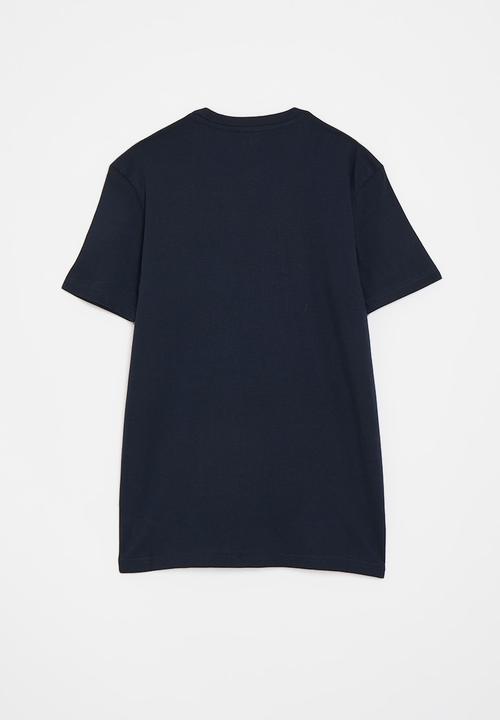 POLO - Boys blake striped ss tee - navy