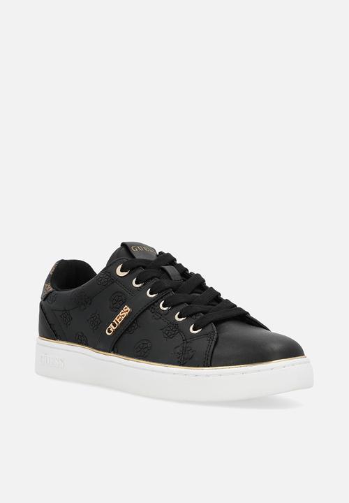 GUESS - Peony sneaker - black & brown