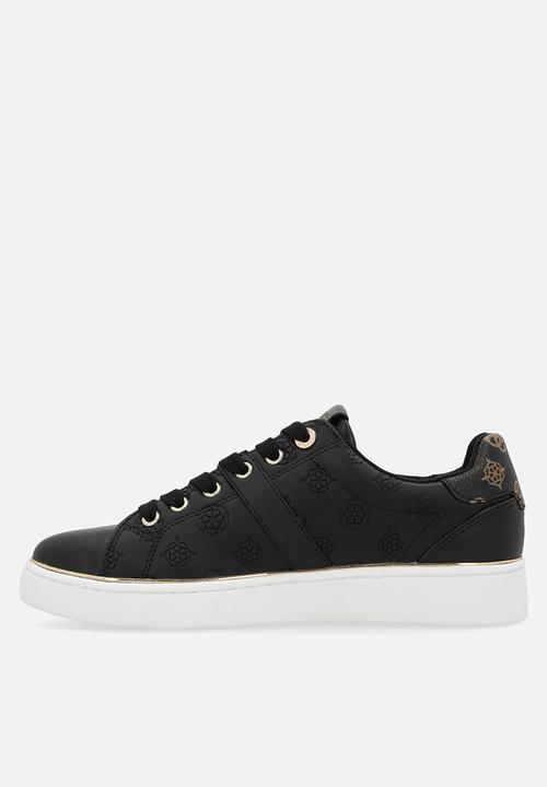 GUESS - Peony sneaker - black & brown