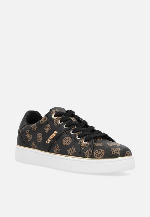 GUESS - Peony sneaker - brown/black