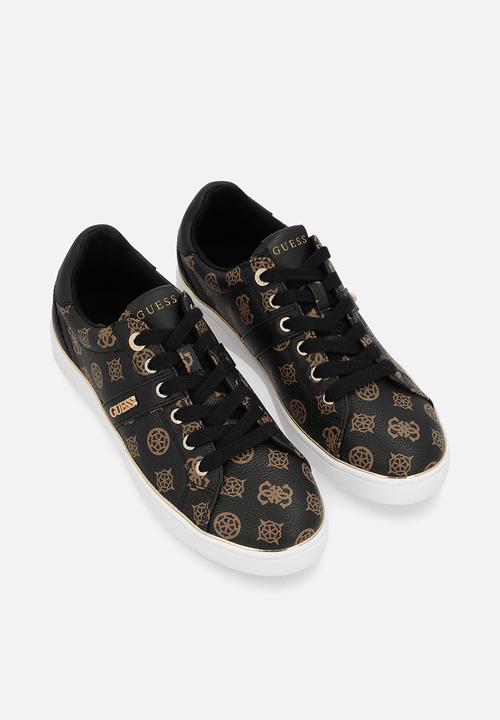 GUESS - Peony sneaker - brown/black