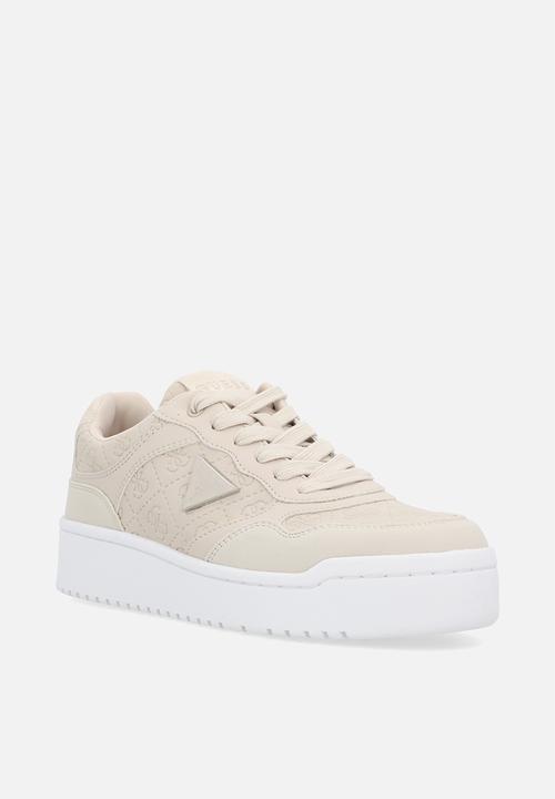 GUESS - Embossed sneaker - neutral