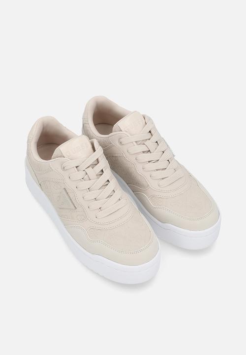 GUESS - Embossed sneaker - neutral