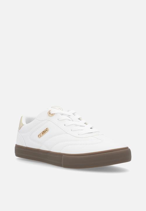 GUESS - Nappa sneaker - white/platino