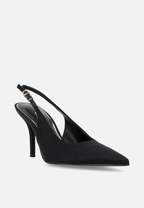 GUESS - Satin lux slingback - black