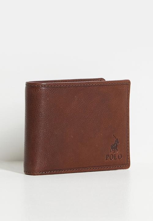 POLO - Billfold W Drivers Licence - Brown