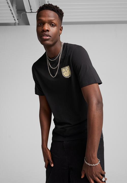 PUMA - Sports legacy Graphic Tee - puma black