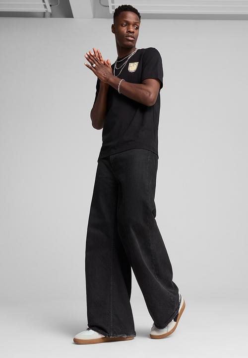 PUMA - Sports legacy Graphic Tee - puma black