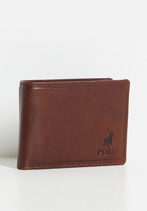 POLO - Sml Multi Card And Coin Wallet - Brown