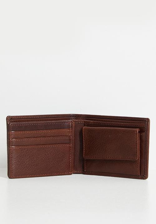 POLO - Sml Multi Card And Coin Wallet - Brown