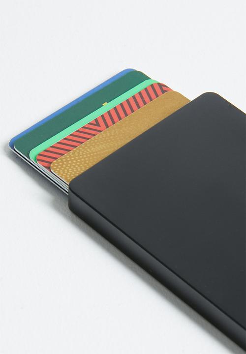 POLO - Aluminium Card Holder - Black
