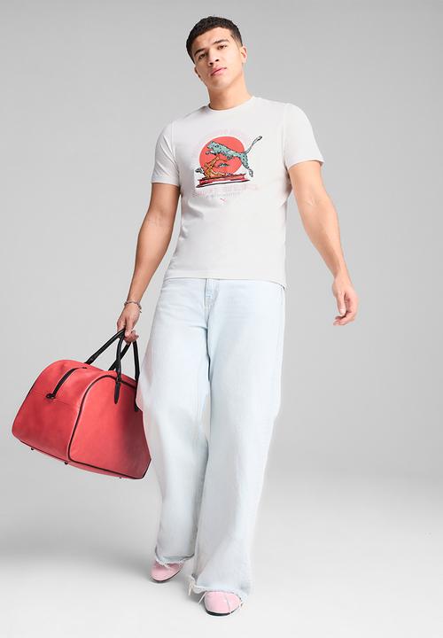 PUMA - Graphics puma Bonsai Tee M - Puma White