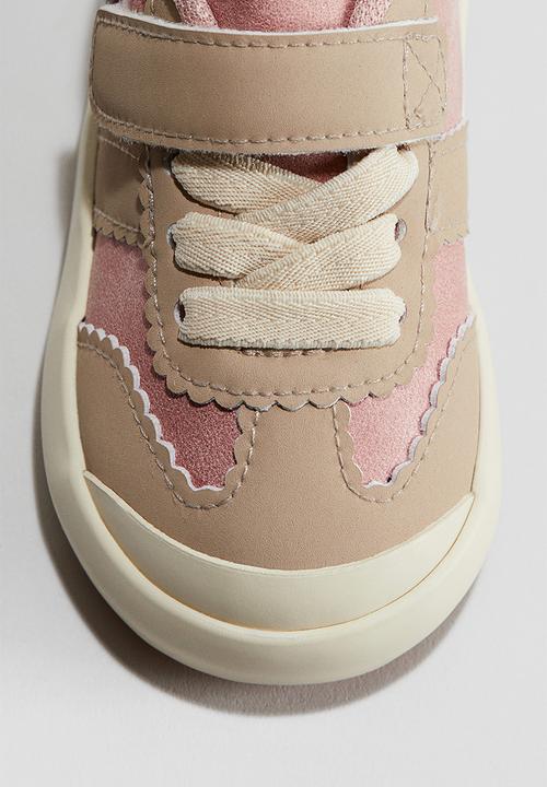 H&M - Printed trainers - beige & minnie mouse