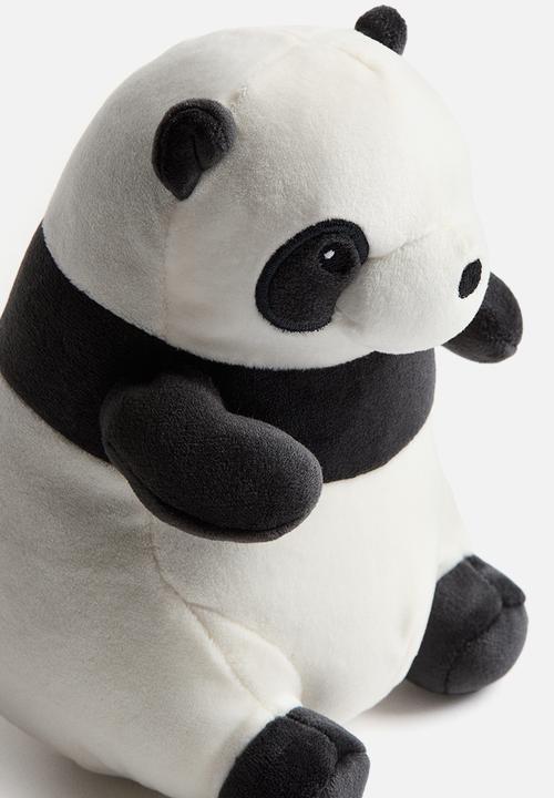 H&M - Extra-soft soft toy - white/panda 