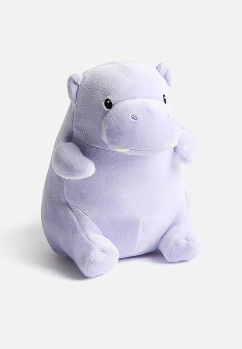 H&M - Extra-soft soft toy - purple/hippo 