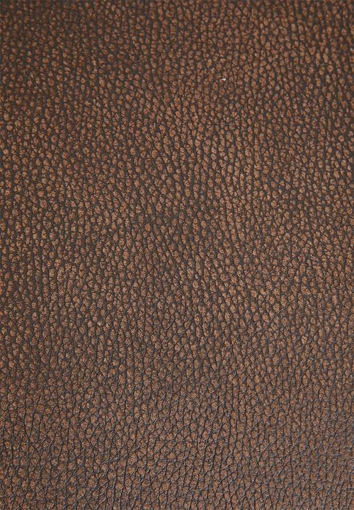Sixth Floor - Seattle genuine leather 3 seater sofa - brown