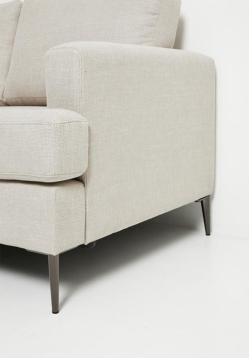 Sixth Floor - Bali 3 seater sofa - stone