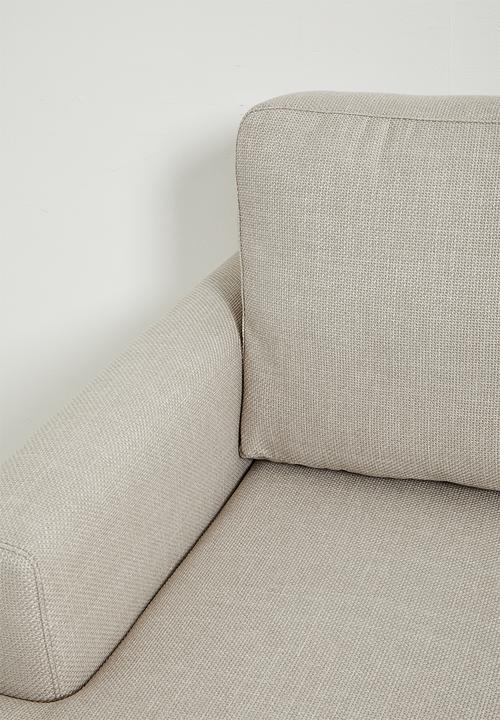 Sixth Floor - Bali 3 seater sofa - stone