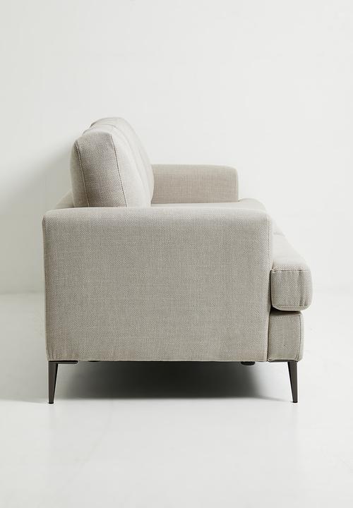Sixth Floor - Bali 3 seater sofa - stone