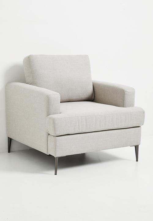 Sixth Floor - Bali armchair - stone