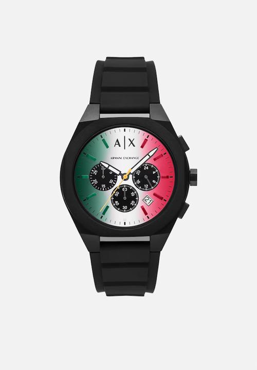 Armani Exchange Chronograph Watch - Black 1