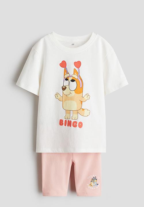 H&M - 2-Piece printed set - white/bingo 