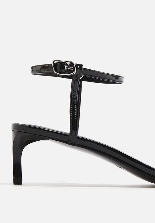 H&M - Heeled strappy sandals - black