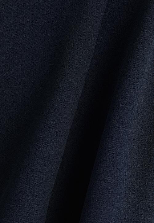 H&M - Waisted top - navy blue