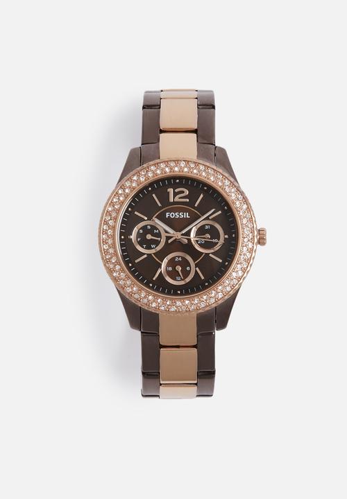 fossil stella rose gold