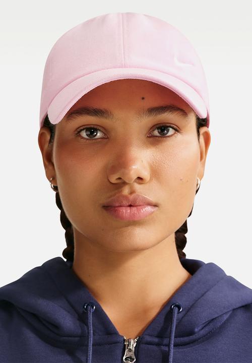 nike swoosh cap pink