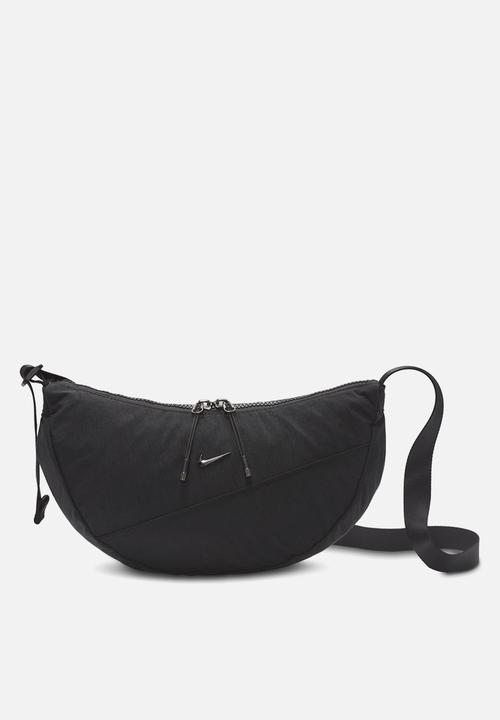 Nike Aura Crescent Crossbody Bag - Black & Gunmetal