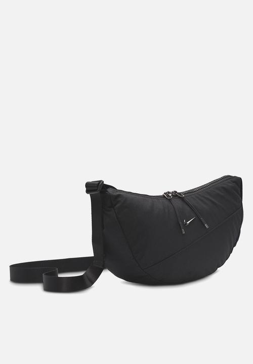 Nike Aura Crescent Crossbody Bag - Black & Gunmetal