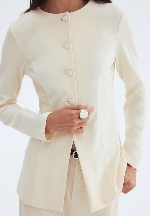 H&M - Interlock blazer - cream