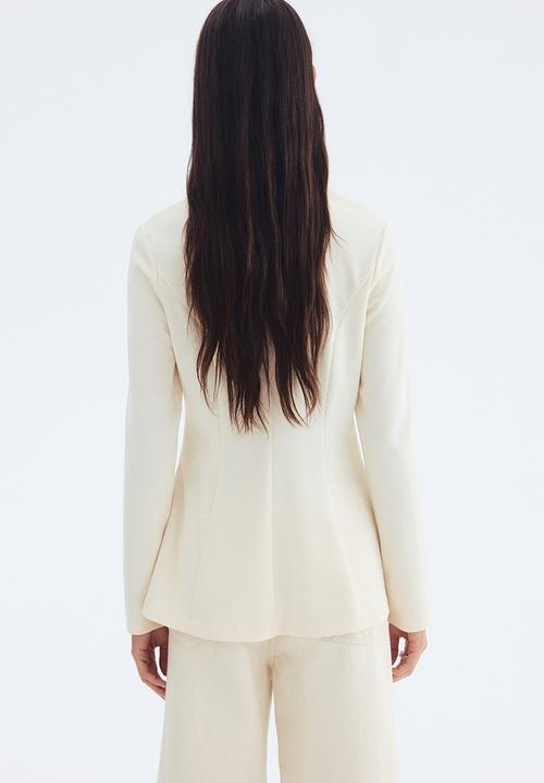 H&M - Interlock blazer - cream