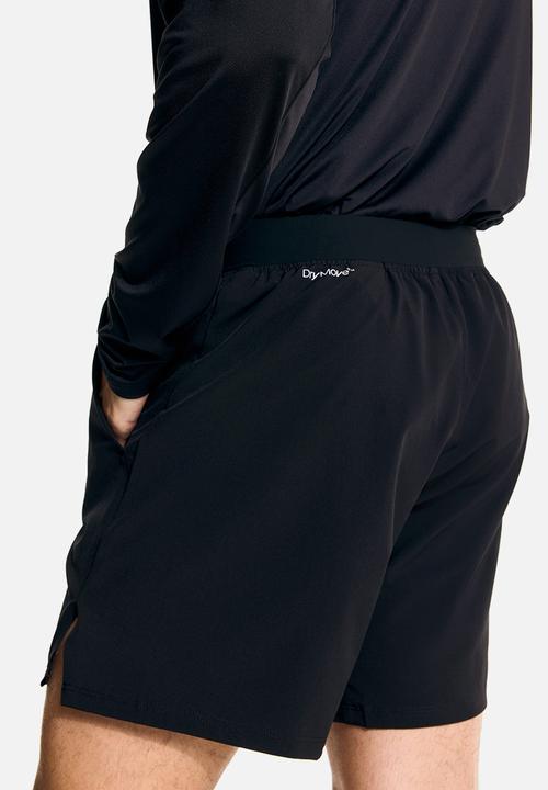 H&M - Mid-length sports shorts with drymove™ - black