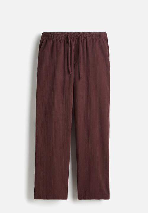 H&M - Pyjama vest top and bottoms - aubergine purple