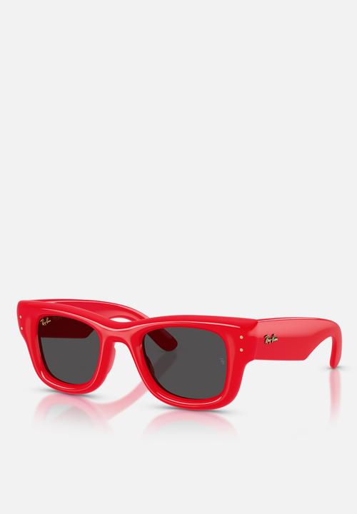 Ray-Ban - A$AP Rocky Wayfarer Puffer  0RB4940 50MM - Red