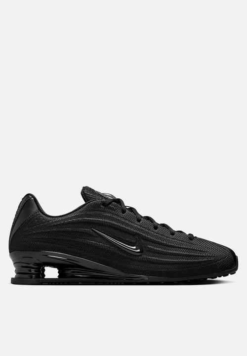 W NIKE SHOX Z - Black/Black-University Red
