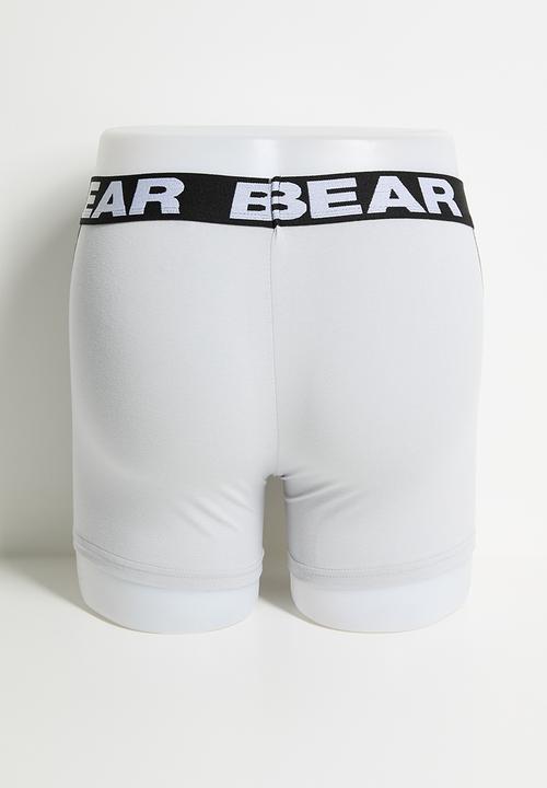 Bear - 3Pk Bodyshorts - Teal Floral Print/Teal/Grey