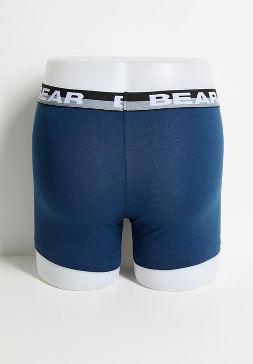 Bear - 2Pk Bodyshorts - Deep Sea Blue/Teal