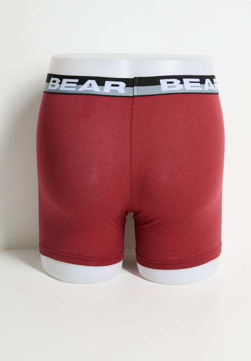 Bear - 2Pk Bodyshorts - Lyons Blue/Shiraz