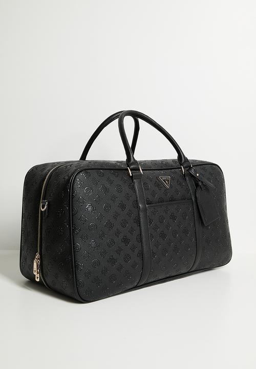 GUESS - Wilder weekender duffle - black