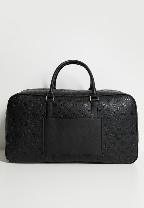 GUESS - Wilder weekender duffle - black