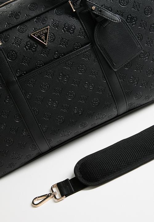 GUESS - Wilder weekender duffle - black