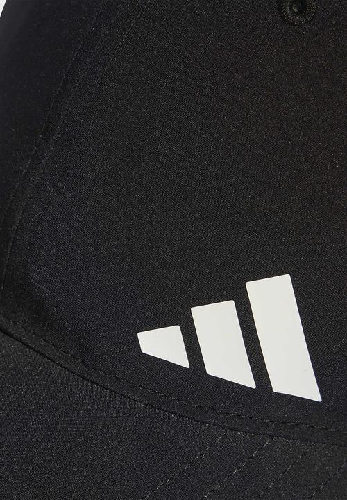 adidas Performance - 3 Stripe ess cap - black/white