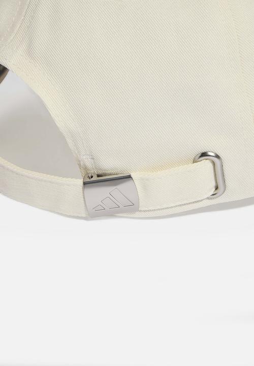 adidas Performance - Dad cap big logo - off white/dusky petrol
