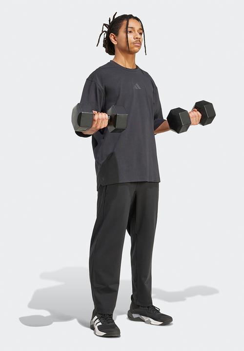 adidas Performance - PrimeLift Workout Oversize Tee - Black