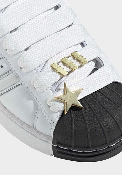 SUPERSTAR ST W - ftwr white/core black/gold met.