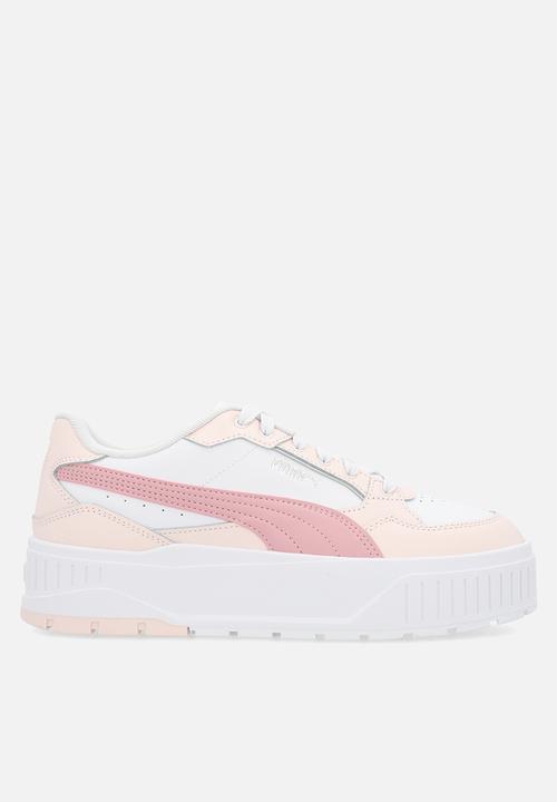 Karmen II IdolPUMA White-Poised Pink-Jasmine Flower