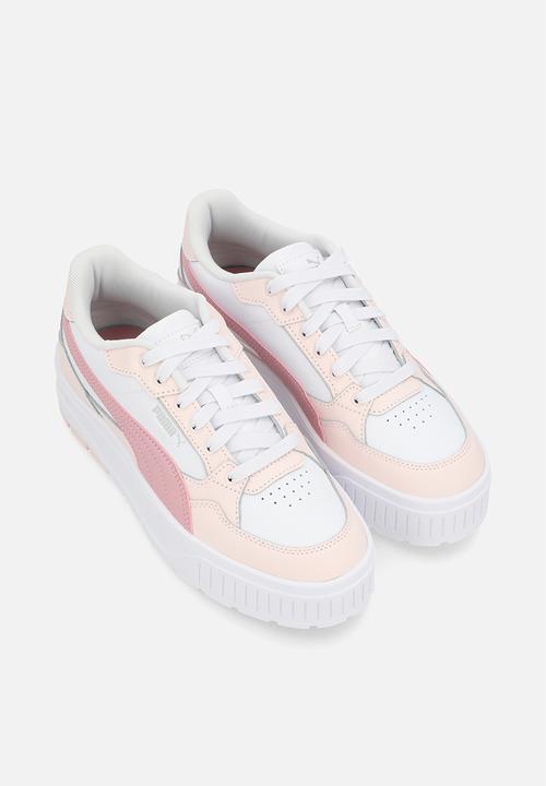 Karmen II IdolPUMA White-Poised Pink-Jasmine Flower
